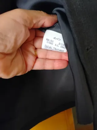 Traje de chaqueta gris