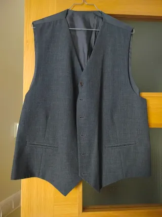 Traje de chaqueta gris