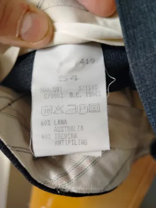 Traje de chaqueta gris