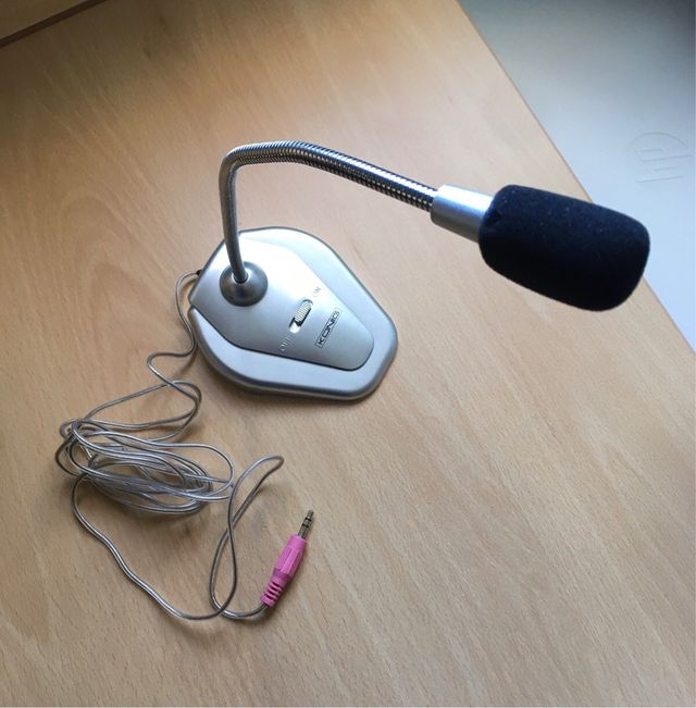 Micrófono Konig PC Flexible Alta Sensibilidad