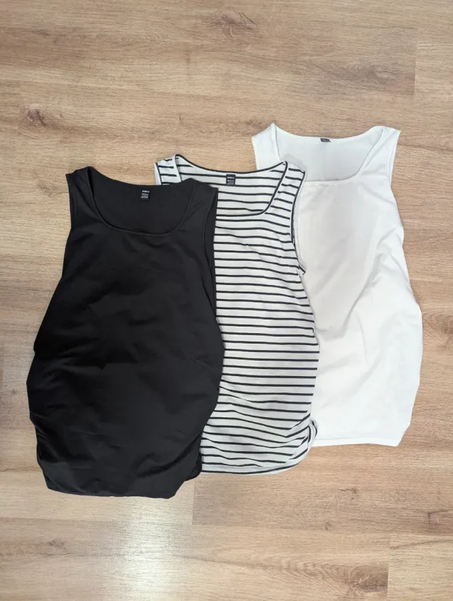 Lote 3 Camisetas Maternidad Talla L