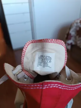 Zapatillas Converse Rojas