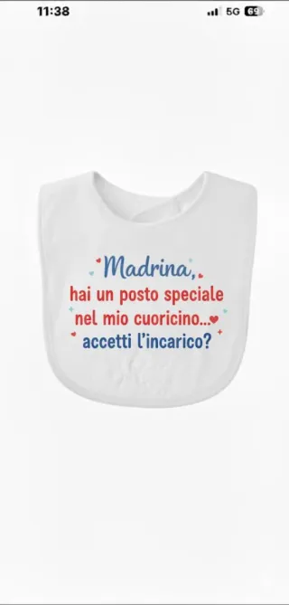 Bavaglino La mia mamma ha detto...