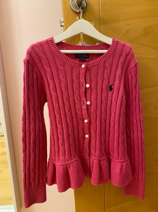 Chaqueta niña Polo Ralph Lauren rosa