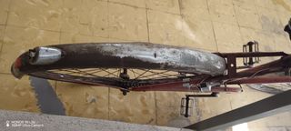 Bicicleta Clásica Vintage Roja