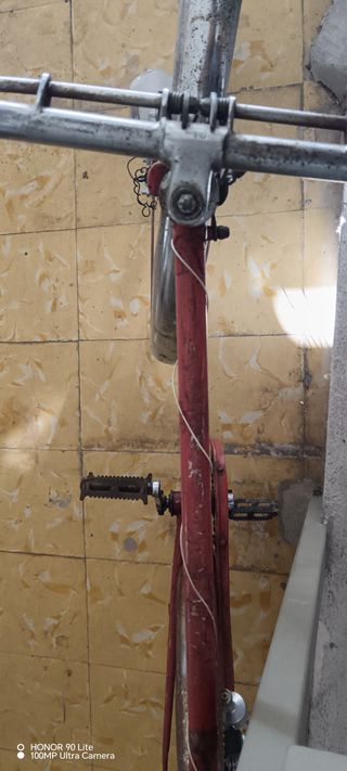 Bicicleta Clásica Vintage Roja