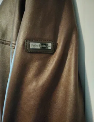 Cazadora Piel Pedro del Hierro Marrón