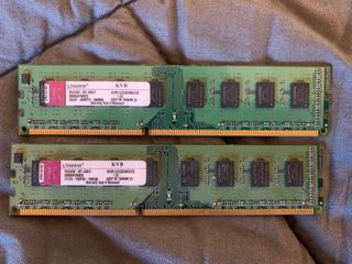 2 Módulos RAM Kingston KVR1333D3N9/2G