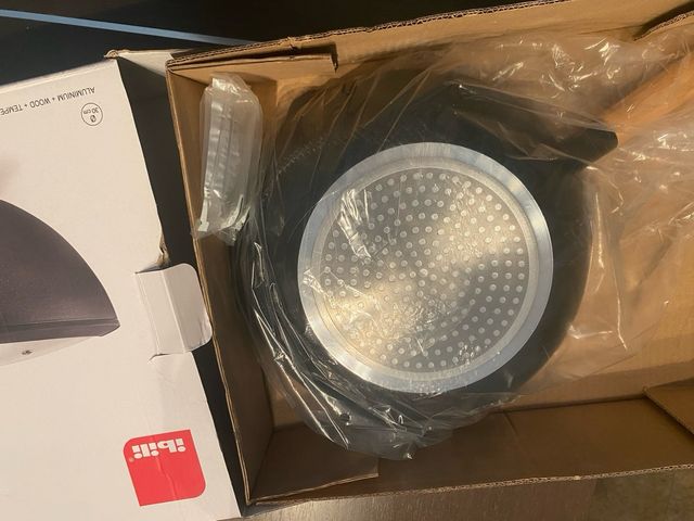 Wok Ibili Luxe 30 cm con Tapa