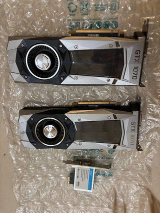 2 Tarjetas Gráficas NVIDIA GTX 1070