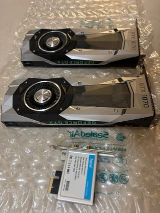 2 Tarjetas Gráficas NVIDIA GTX 1070