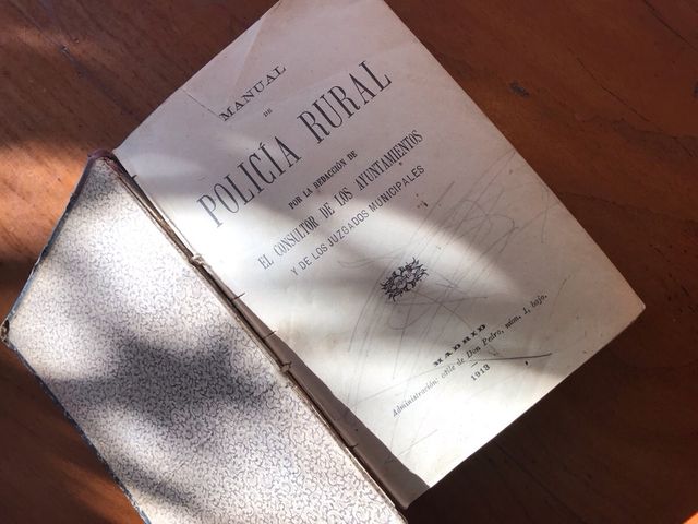 MANUAL DE POLICÍA RURAL