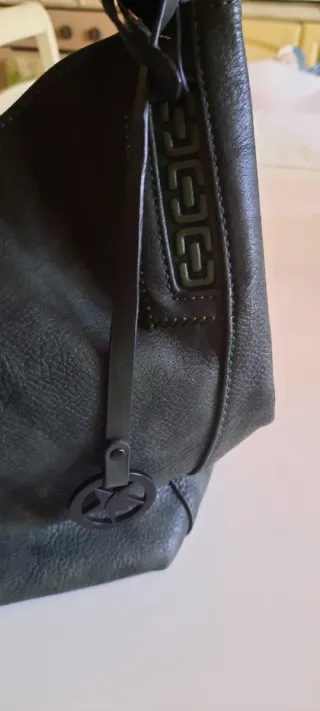 Borsa Tommasini verde scuro pelle