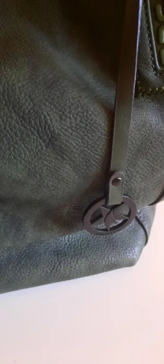 Borsa Tommasini verde scuro pelle