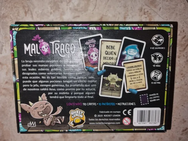 Mal Trago Juego de Mesa en español