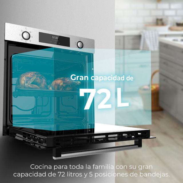 Horno Integrable Bolero Hexa M226000 Inox A