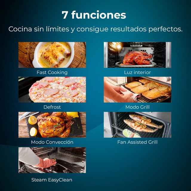 Horno Integrable Bolero Hexa M226000 Inox A