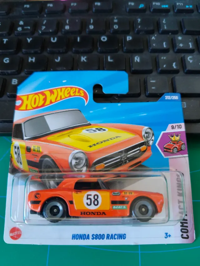 Hot Wheels Honda S800 Racing 212/250 treasure hunt
