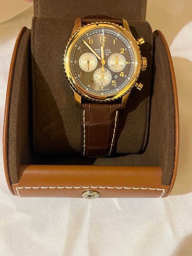 Reloj Breitling Navitimer 8 B01 Oro Rosa