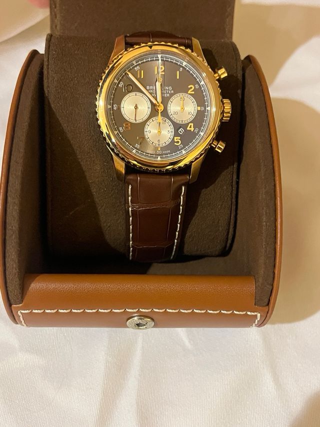 Reloj Breitling Navitimer 8 B01 Oro Rosa