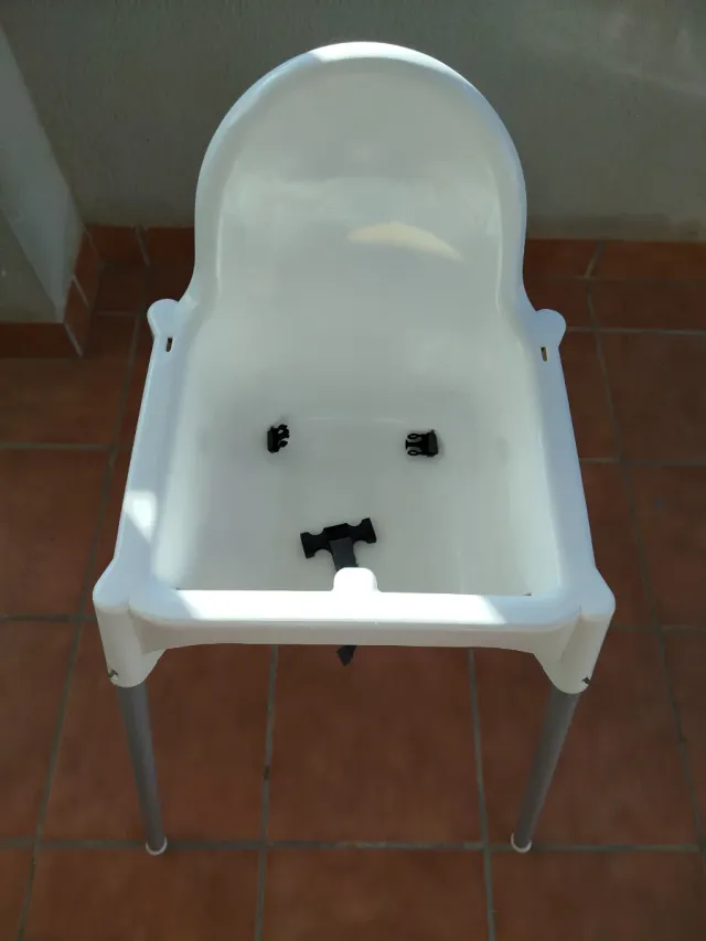 Trona Bebé Ikea Bianca (senza vassoio)