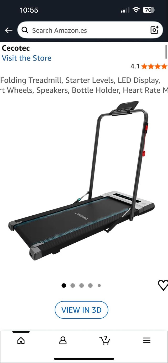 Cecotec Drumfit Cinta de Correr