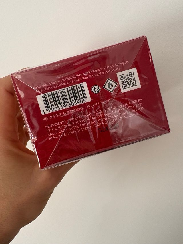 Maison Francis Kurkdjian Baccarat Rouge 540