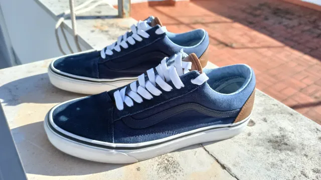 Zapatillas Vans Old Skool Azul/Marrón
