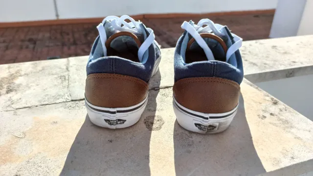 Zapatillas Vans Old Skool Azul/Marrón