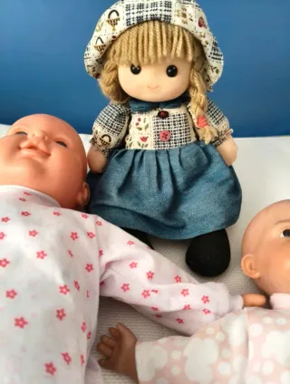 2 Nenucos e 1 Bambola di Stoffa