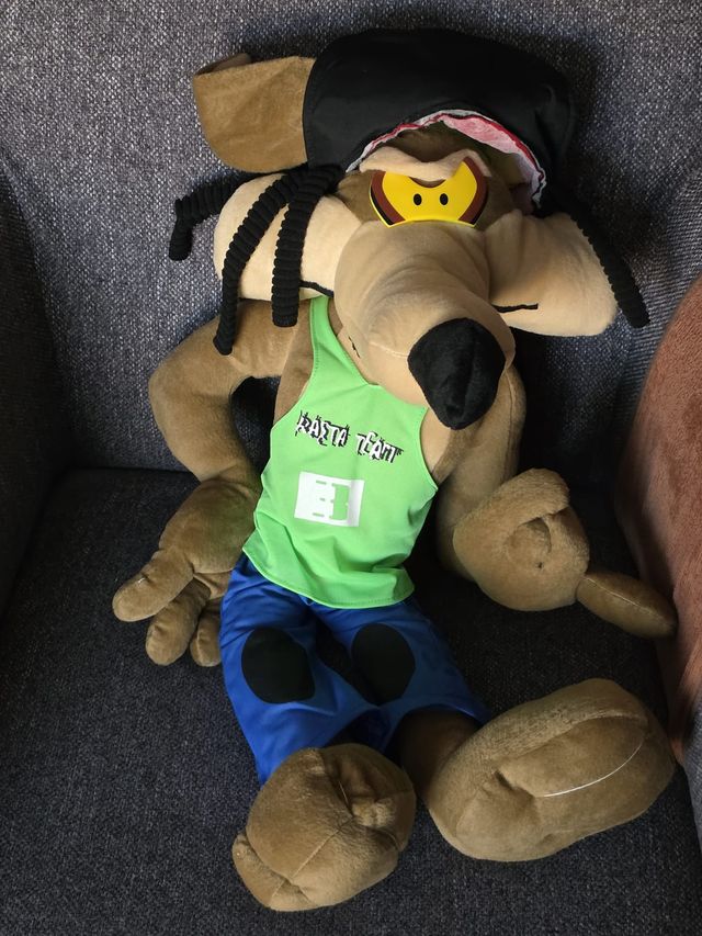 Peluche Coyote Wile E. Rasta Team