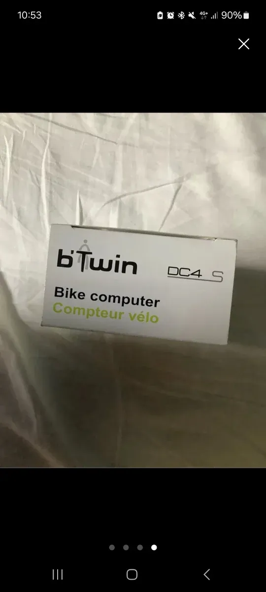 Ciclocomputador, luz y reflectante BTwin