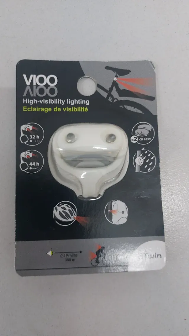 Ciclocomputador, luz y reflectante BTwin