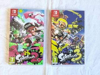 Juegos Nintendo Switch Splatoon 2 y 3
