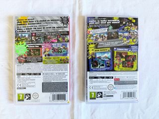 Juegos Nintendo Switch Splatoon 2 y 3