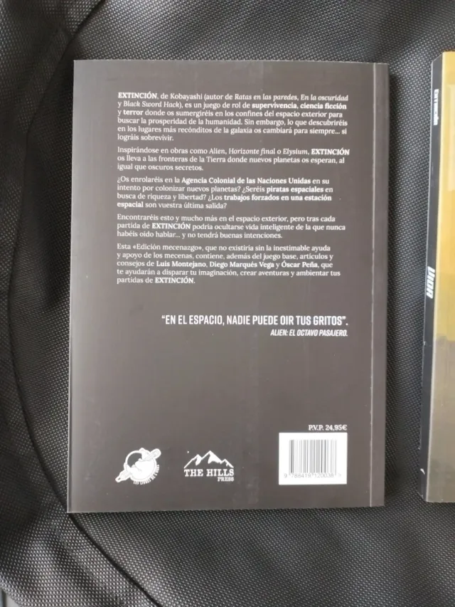 Juego de rol Extinción + Vida, edición mecenazgo