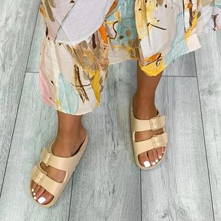 Sandalias de EVA con doble hebilla Talla 39