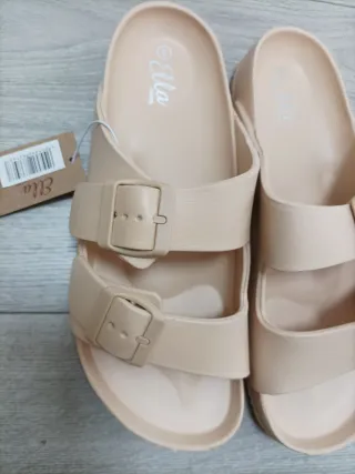 Sandalias de EVA con doble hebilla Talla 39