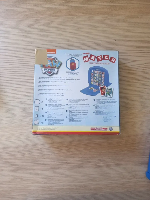 Juego Match Patrulla Canina