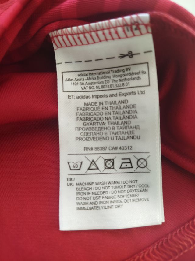 Camiseta Adidas España Mundial 2010 Talla S