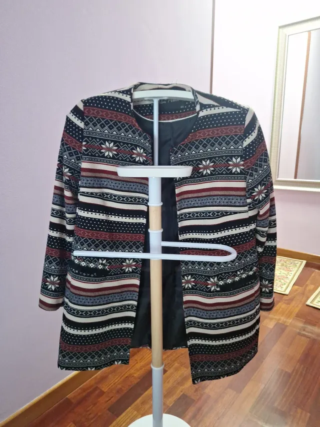 Chaqueta estampada mujer talla 44