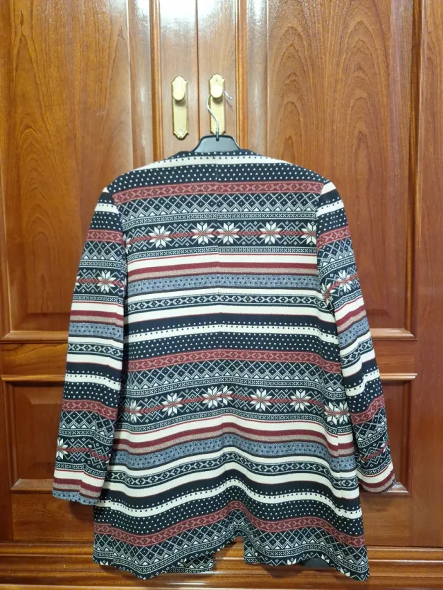 Chaqueta estampada mujer talla 44