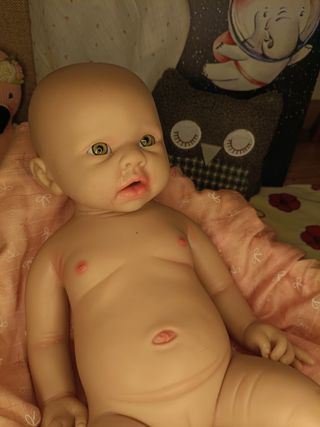 Bebé Reborn Silicona Blanda 48 CM Modelo Atenea
