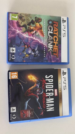 Juegos PS5: Ratchet & Clank y Spider-Man