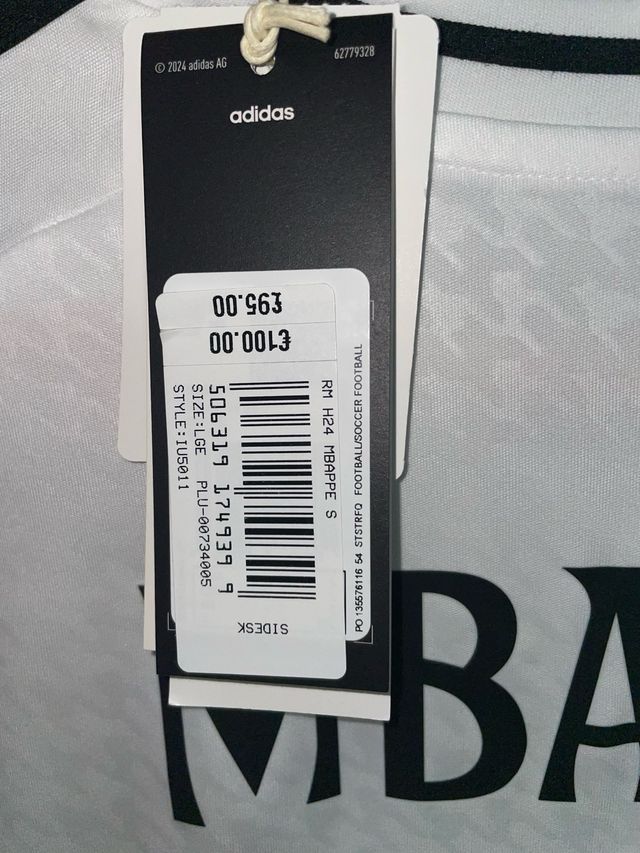 Maglietta Real Madrid 24/25 Mbappé 9