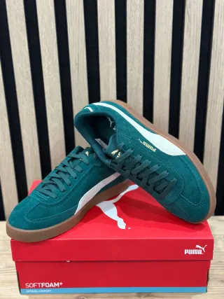 Zapatillas Puma Verde/Marrón