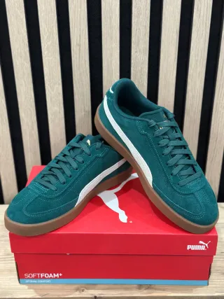 Zapatillas Puma Verde/Marrón