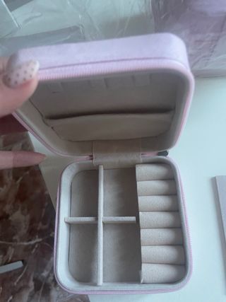 Joyeros de viaje rosas 20 joyeros