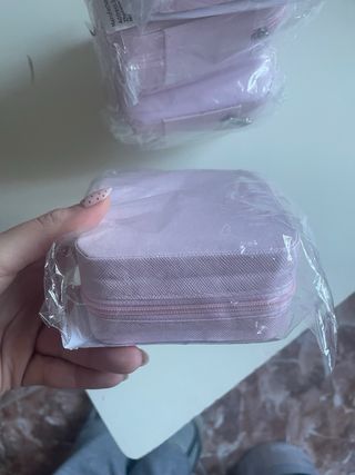 Joyeros de viaje rosas 20 joyeros