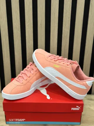 Zapatillas Puma Rosa y Blanco